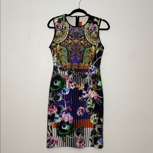 Clover Canyon thick body con sheath dress